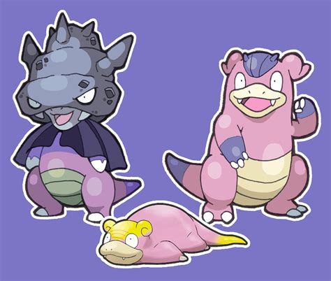 She'll use the twigs to make a cuff. My rendition of the new Galarian Slowbro and Slowking ...