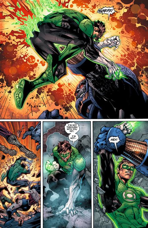 The darkseid war is the penultimate story of the new 52, leading into dc rebirth. scans_daily | Justice Leage #5: Hal vs Darkseid