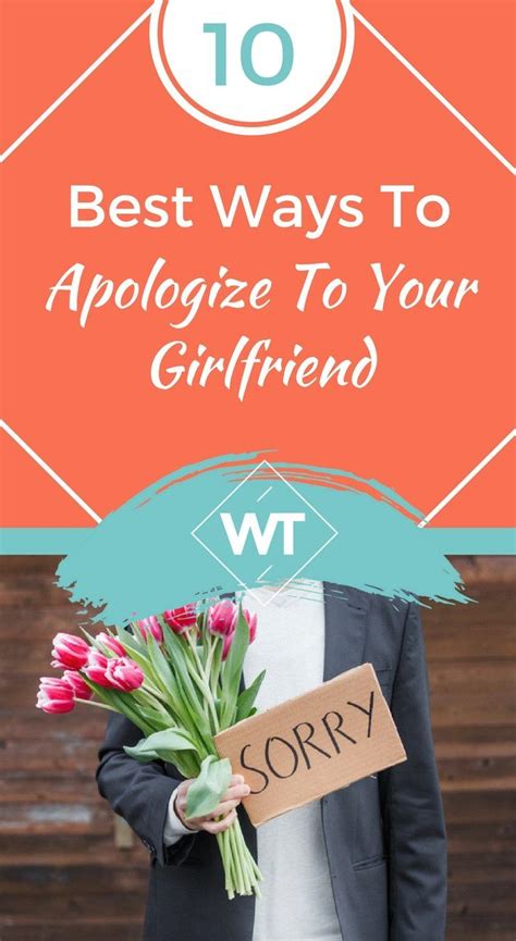 So if you have fought or argued with your girlfriend, boyfriend, husband, or wife, read on and take ideas. 10 Best Ways To Apologize To Your Girlfriend | Sorry to ...