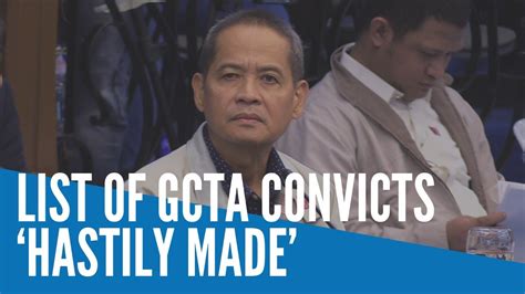 Terrorism was a heinous crime but efforts to combat it were always pursued with . due respect for human rights and, in particular, the right to a fair trial. BuCor exec admits list of heinous crime GCTA convicts ...