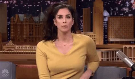 Lonely milf uses 2 toys to get off. Giving In GIF - SarahSilverman IGuessYoureRight Sure ...