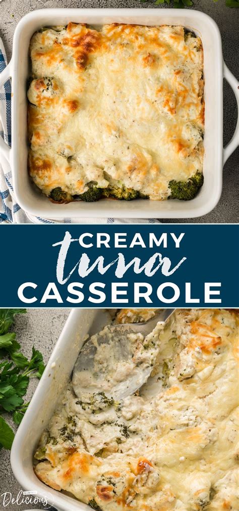 Healthy broccoli casserolehealthy fitness meals. Healthy Creamy Tuna Broccoli Casserole is pure comfort ...