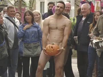 She looked very uncomfortable with. Pumpkin Man GIF - Pumpkin Man Sexy - Discover & Share GIFs