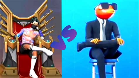 Vamos começar a falar sobre as diferentes filosofias que ambos os títulos seguem quando se trata de levar seu jogo. Fortnite vs Free Fire Emotes | Fortnite | Free Fire ...