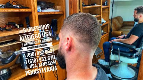 This is a neat, refined fringe haircut that works with a variety of hair types and personal styles. #Стрижка#Haircut#BarbershopAlteregoUSA #VitaliiRybachenko ...