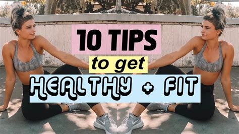 How To Live A Healthy Lifestyle | Tips to get Fit - YouTube