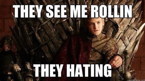 Maybe you would like to learn more about one of these? Game Of Thrones King Joffrey hating meme