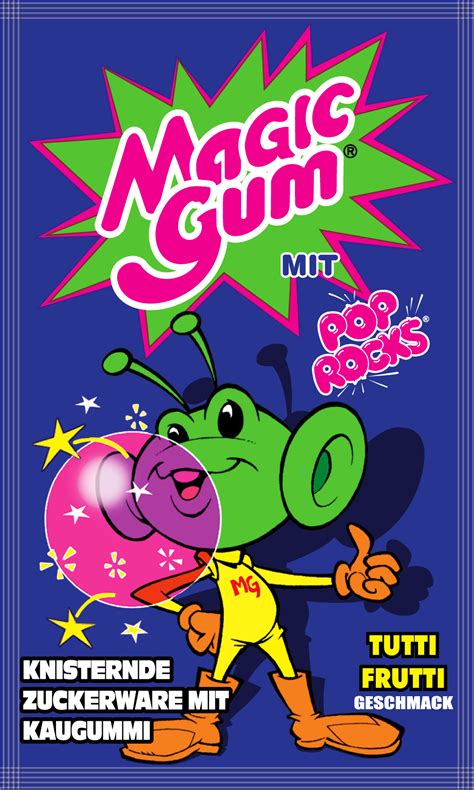 Bubbaloo tutti frutti chewing gum, 300 g (box of 60 units). Magic Gum - Pop Rocks Tutti Frutti - Candyshop