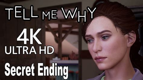 Tell me why is a 2020 adventure game from dontnod entertainment and published by xbox game studios. Tell Me Why - Secret Ending 4K - YouTube