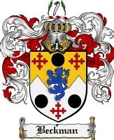 He beckham family wished their fans a happy new year as they gathered for a sweet group photo. Beckman Family Crest Beckman Coat of Arms Digital Download ...