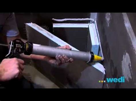 Today you'll learn how to waterproof a shower using wedi building panels. Wedi Shower Systems Training Video 2 of 2 - YouTube