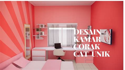 Maka pemilihan warna cat dinding yang tepat di kamar tidur dapat membantu anda bersemangat untuk menyambut hari. Desain Cat Kamar Tidur Unik - YouTube