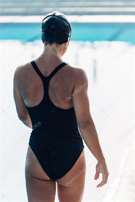 She was the first swimmer, male or female, to ever hold world records in all 5 medley events at the same time. Professional female swimmer — Stock Photo © microgen ...