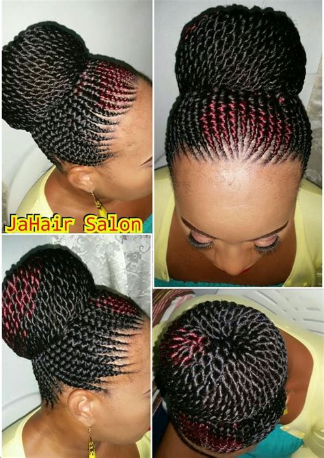 Wool braiding is another nigerian braids hair style that is easy to create and care for. Pin by Annette on braid styles | African braids hairstyles ...