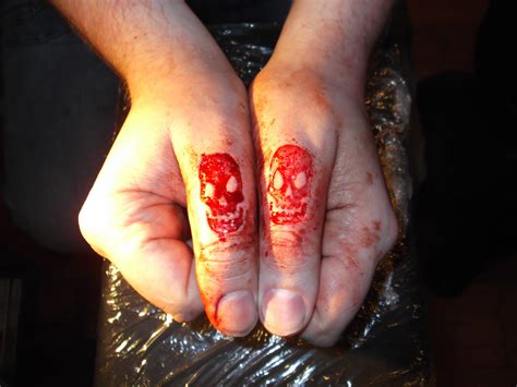 Sort of like a tattoo on steroids! Skull Scarification