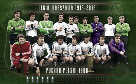 Tu powstaje angielska wersja strony legia.com. FotoGrafika Legia Warszawa 1916-2016: PUCHAR POLSKI 1980