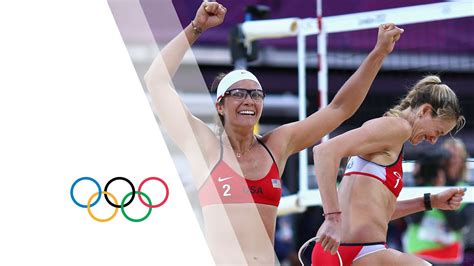 The absolute basics * each team consists of two players competing on a sand court measuring 16m x 8m. Women's Beach Volleyball Semi-Finals - USA v CHN | London ...