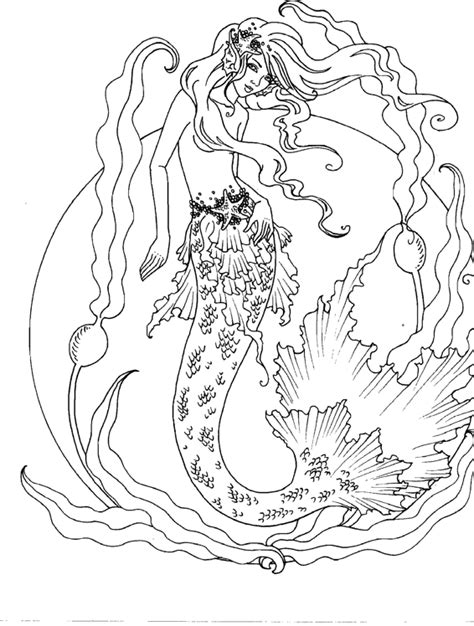 Please see www.amybrownart.com for more info and purchasing. Amy Brown coloring book Mermaid Myth Mythical Mystical ...