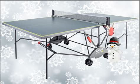 There's something for everyone and all ages. Kettler Axos Outdoor 3 Table Tennis Table