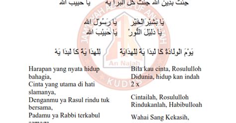 Maybe you would like to learn more about one of these? LIRIK YA HABIBAL QOLBI ( INDO - ARAB ) - AN NAJAH KUDUS