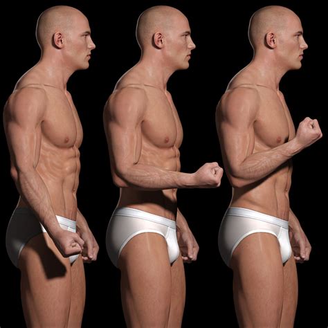 Learn more here you are seeing a 360° image instead. Male Body - Anatomy Study | Andor Kollar - Character Artist