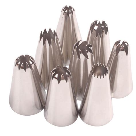 I thought it would be neat to have a group for walmart cake decorators that work at wmsc's we can get ideas. SHIYAO 8Pcs Big Size Russian Pastry Icing Piping Nozzles ...