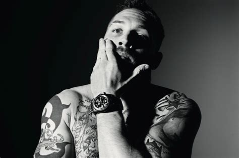 Tom hardy got this tattoo inked with due respect to his agent, lindy king. Hmmmmm | Tom hardy tattoos, Tom hardy, Tom hardy photos