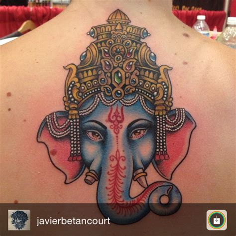 This is very powerful mantra for empowering, balancing, positivity. Pin by Toi Toy on Tattoos | Ganesha tattoo, Tattoos, Elephant tattoos
