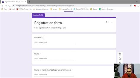 You can then import data google's tools are great on their own, but can't really be put together to provide a registration experience that matches what registration software gives you. About Google Forms to make registration form - YouTube