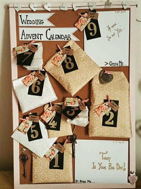 Love the idea of opening one present per day until christmas? 12+ Things to Include in Your Wedding Advent Calendar ...