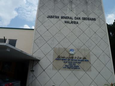 Makluman penutupan jabatan mineral dan geosains negeri sembilan. Caving in SE Asia: Geological Museum, Ipoh, Perak