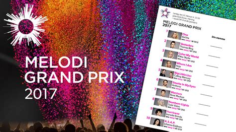 The competition was organized by nrk between 11 january 2020 and 15 february 2020. DOWNLOAD Hent din stemmeseddel til Melodi Grand Prix ...