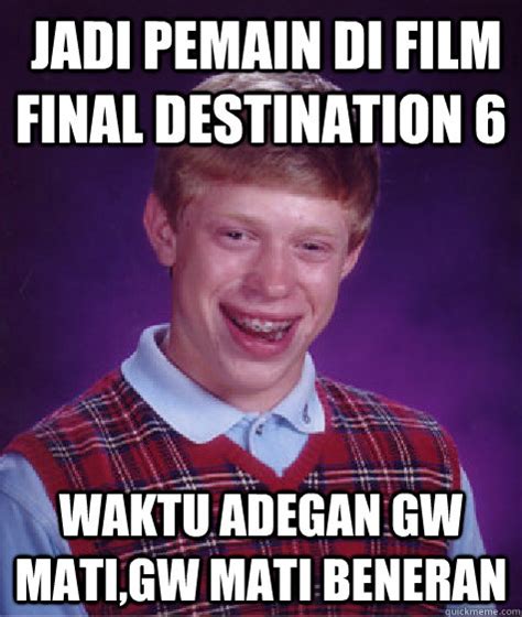 There is such like a real dating class in a university as the synopsis says? jadi pemain di film final destination 6 waktu adegan gw ...