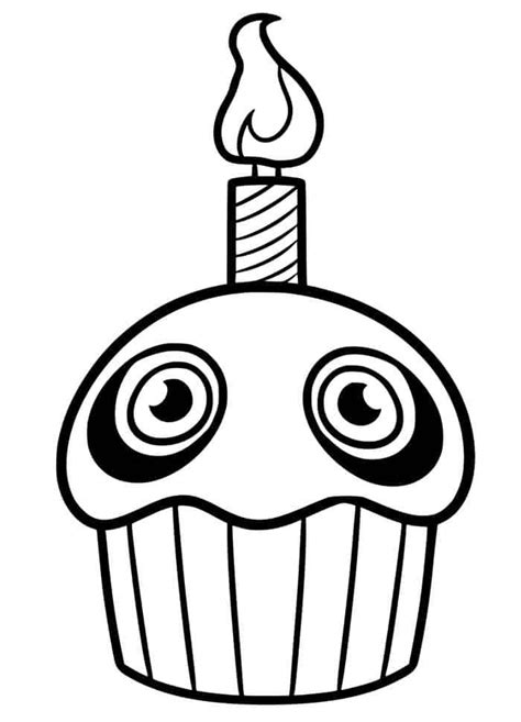 Download or print this amazing coloring page: Cupcake Five Nights At Freddys House Coloring Pages | Fnaf ...