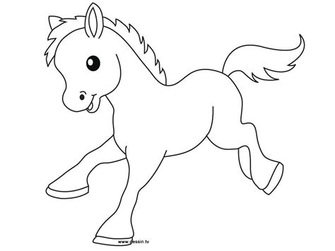 Cut out one of each type of shape (head, neck, body, and front and. Cute Baby Horse Coloring Pages Only Coloring Pages In Draw ...