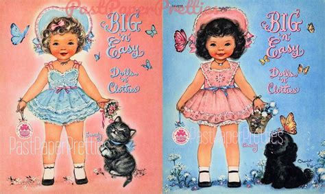 This darling memory book makes it simple by providing a beautiful layout. Vintage Paper Dolls Big 'n' Easy Darling Kitschy Cute ...