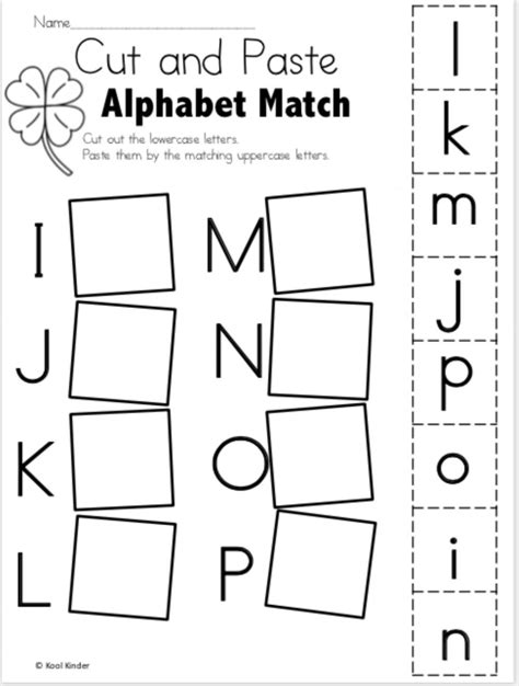 All the following games and activities for kindergarten, preschool and esl students have been tried and tested in classrooms by the magic crayons, who are experienced teaching professionals. Letters matching - Interactive worksheet in 2020 ...