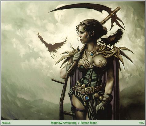 Armstrong, Matthew | Female warrior art, Female grim reaper, Warriors ...
