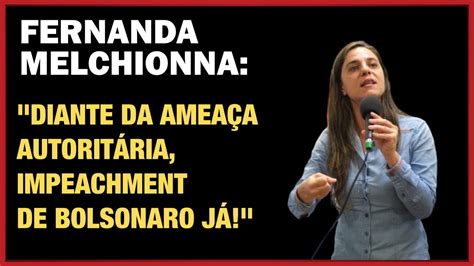 Jair bolsonaro não pode mais ser conhecido como presidente. "Ameaça autoritária, impeachment de Bolsonaro já!" - YouTube