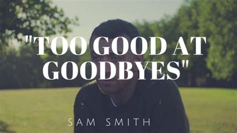 Sam Smith - Too Good at Goodbyes (BPM Remix) - YouTube