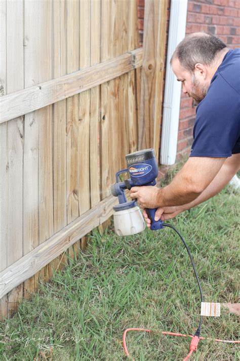 Fence planters are one of the best ways to brighten up a backyard and bring the colors of flowers and shrubs up how awesome is this idea? How to Paint a Wood Fence the Fast and Easy Way
