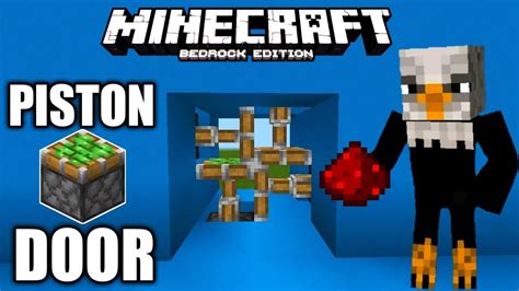 Now, if you wanted an ordinary piston door controlled by a lever, then you can place the lever as shown. How To Make An ACTUAL PISTON Piston DOOR - Minecraft ...