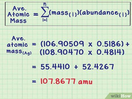 See full list on wikihow.com How to Find Average Atomic Mass: 8 Steps (with Pictures ...