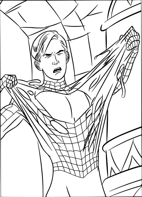 Andrew garfield, emma stone, rhys ifans, irrfan khan. Coloriage Spiderman 3 à imprimer sur COLORIAGES .info