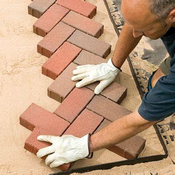Check spelling or type a new query. Amp Up Your Yard by Laying a Herringbone Brick Pattern ...
