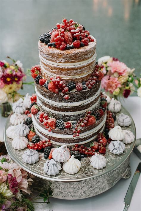 Welcome to the naked club! Semi-Naked & Naked Rustic Wedding Cakes You Have To See