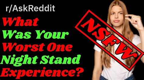 Work (in a professional or educational setting) that is designed to keep a person busy, but to not. NSFW What Was Your Worst One Night Stand Experience? (r ...