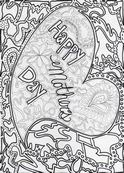 The these super cute mothers day coloring sheets are the perfect thing for kids of all ages to make and give as a mothers day gift. Mother's Day Coloring Page- Adult Coloring Page by ...