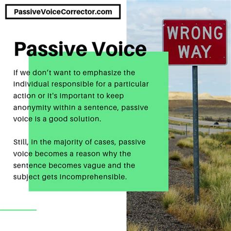 Passive voice pros and cons. Active and Passive Voice Corrector Software | Active and ...