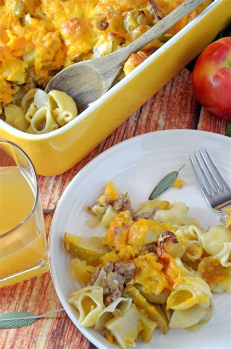 As much as i enjoy pancakes for breakfast, i often gravitate towards savory breakfasts rather than sweet. Sausage Mac and Cheese with Apple Cider Recipe from Platter Talk | Easy pasta recipes, Recipes ...